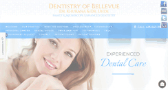 Desktop Screenshot of dentistryofbellevue.com